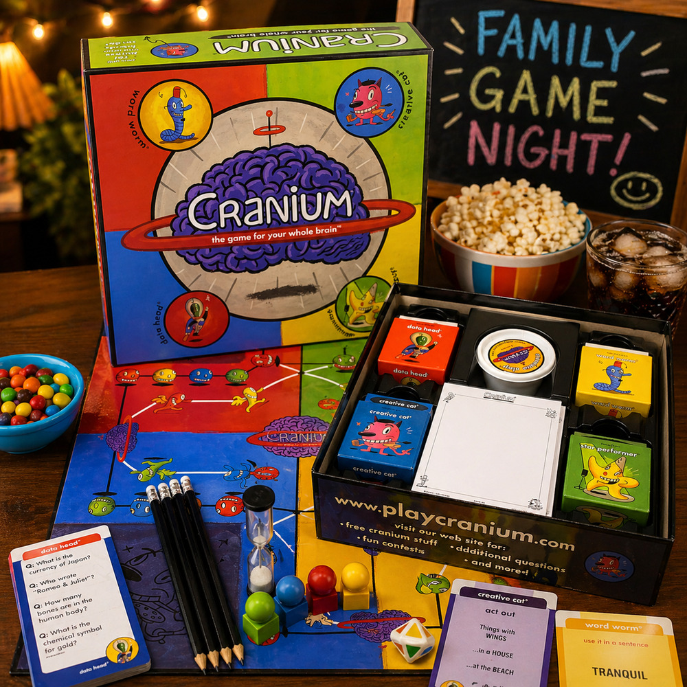 Vintage 2001 Cranium Board Game Complete Excellent Condition Family Party Game